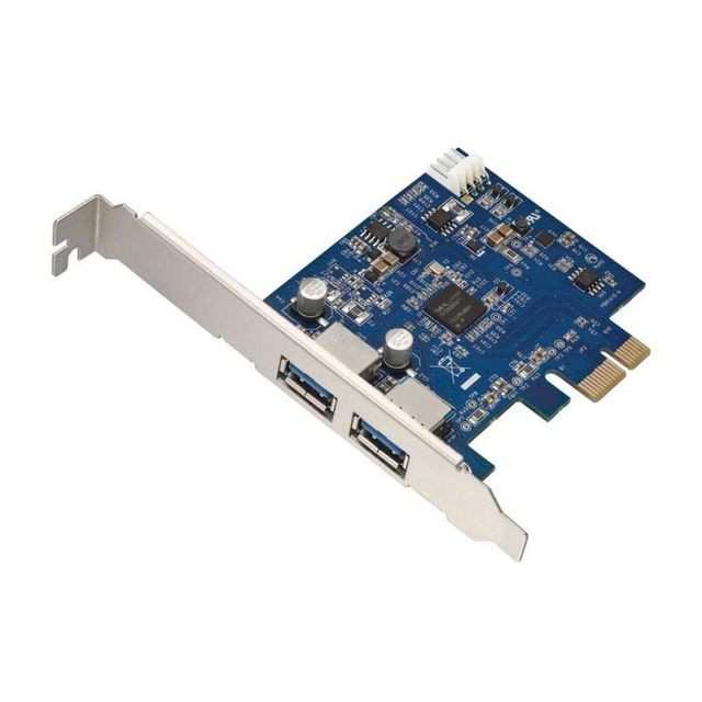 Cabling - CABLING  Nouveau USB 3.0 PCI Express carte adaptateur double 2 Ports PCI Cabling  - Carte Contrôleur USB
