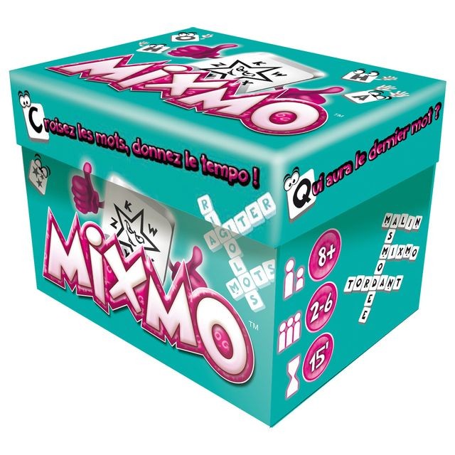 Asmodee - Mixmo en pavé - MIX02 Asmodee  - Jeux d'adresse Asmodee