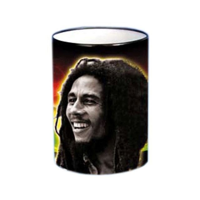 Accessoires Bureau Bob Marley Pot à stylos métallique Bob Marley