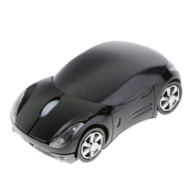 marque generique - 2.4ghz souris souris sans fil voiture forme usb récepteur pour pc portable noir marque generique  - Marchand Valtroon