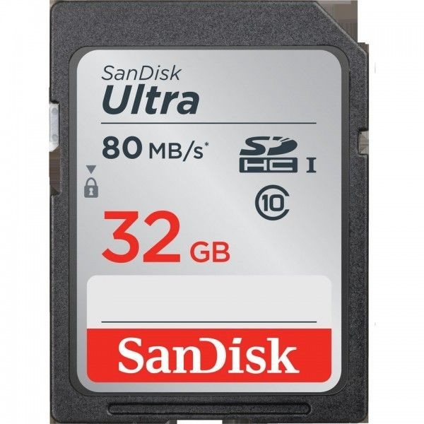 Sandisk - Carte SDHC Ultra 32 Go Sandisk   - Carte Micro SD 32 go