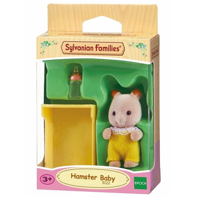 Mini-poupées Sylvanian Families Bébé Hamster  - 5122