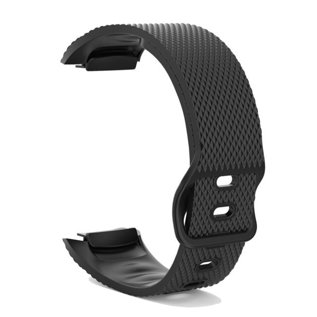 Generic - Remplacement de bracelet de montre en TPU pour Samsung Gear Fit2 SM-R360 Fit2 Pro SM-R365 Noir Generic  - Bracelet connecté Generic