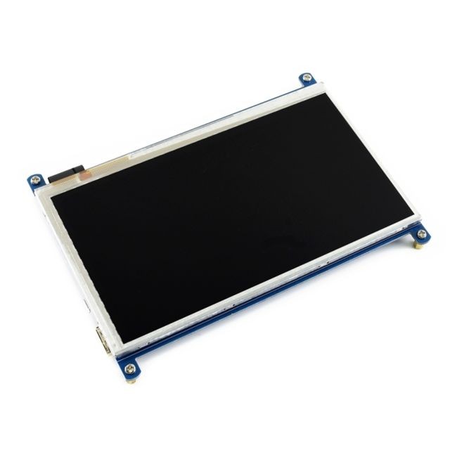 Wewoo - écran LCD HDMI 7 pouces (B) 800 × 480 à tactile pour Raspberry Pi - Lecteur DVD pour PC