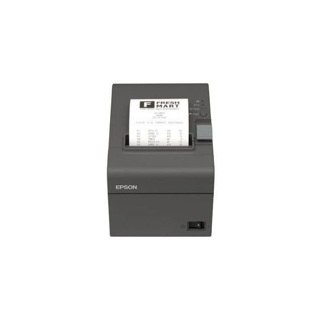 Imprimante Jet d'encre Epson Imprimante ticket de caisse EPSON TM-T20II grise USB ETHERNET (Câble ETHERNET NON INCLUS)