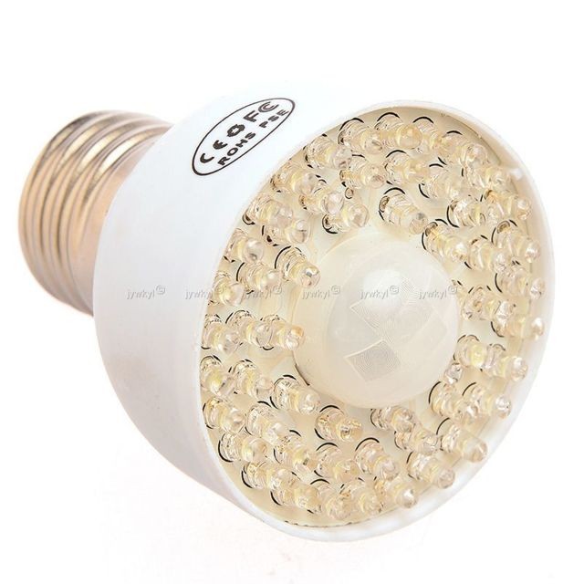 marque generique - Ampoule Lumière Lampe 3W LED Ampoule Veilleuse à Détecteur de Mouvement - Eclairage extérieur de jardin