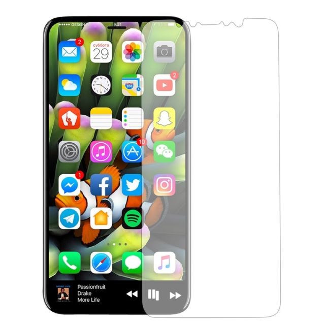 marque generique - Protecteur écran en verre trempé pour Apple iPhone X marque generique  - marque generique