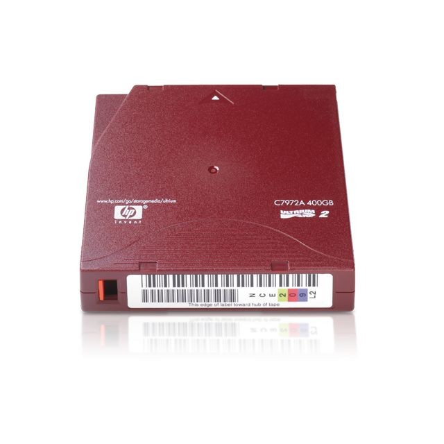 Hp - Hewlett Packard Enterprise C7972A cassette vierge LTO 200 Go 1,27 cm - CD et DVD Vierge