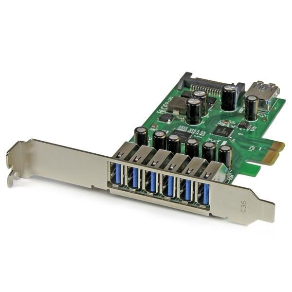 Carte Contrôleur USB Startech Carte contrôleur PCI Express à 7 ports USB 3.0