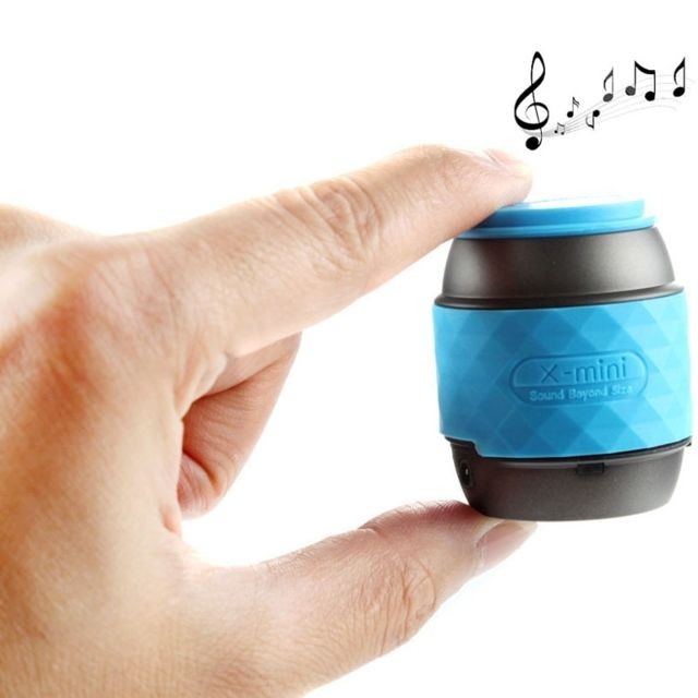 Wewoo - Enceinte Bluetooth d'intérieur bleu Portable mains libres et ampli Haut-parleur stéréo NFC - Enceintes Hifi Sans fil