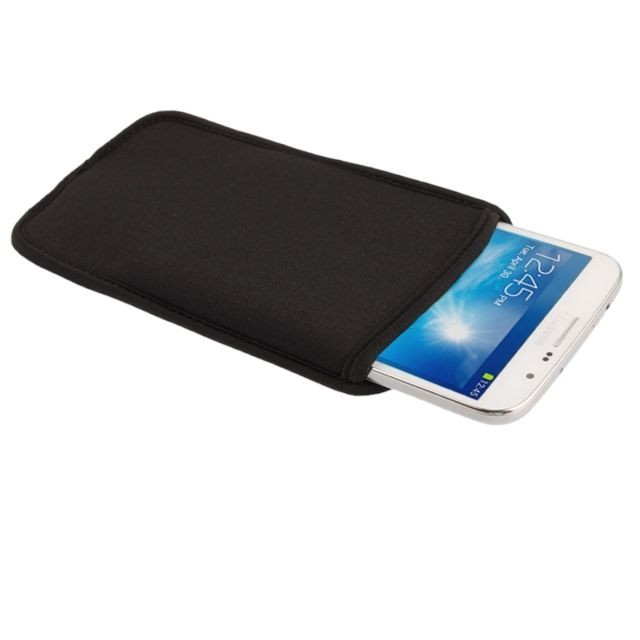 Wewoo - Coque noir pour Samsung Galaxy Mega 6.3 / i9200 Elastic Flannel Pocket Sleeve Bag Wewoo  - Samsung galaxy pocket