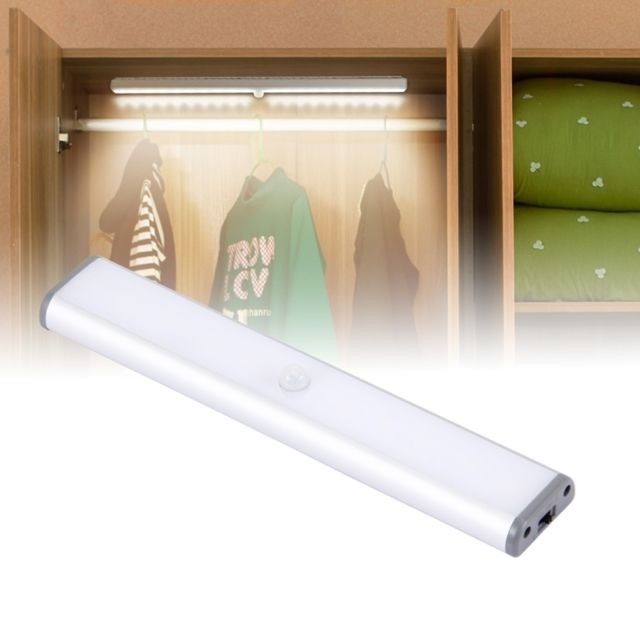 Wewoo - LED détecteur de mouvement Lumière rechargeable sans fil sans de blanche de nuit avec 3 modes de commutation - Lampe sans fils