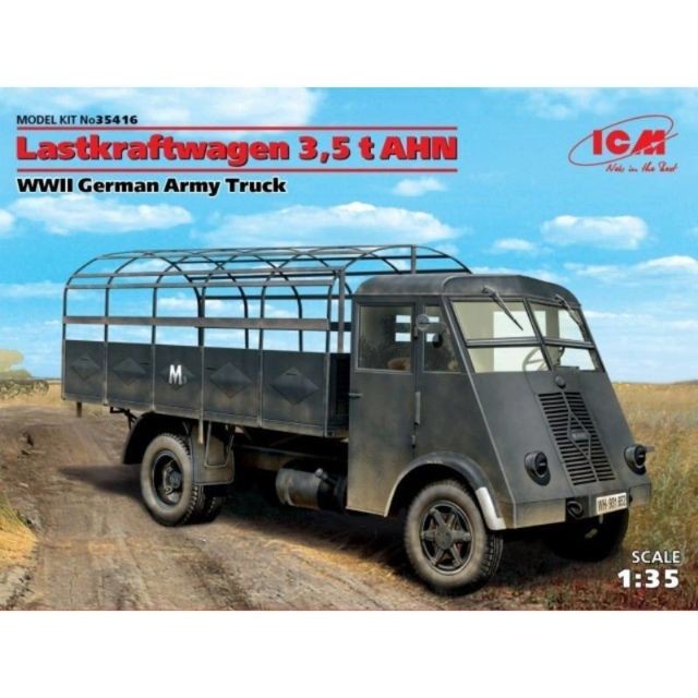 Icm - Maquette Camion Lastkraftwagen 3,5 T Ahn Wwii German Army Truck Icm  - Jeux & Jouets