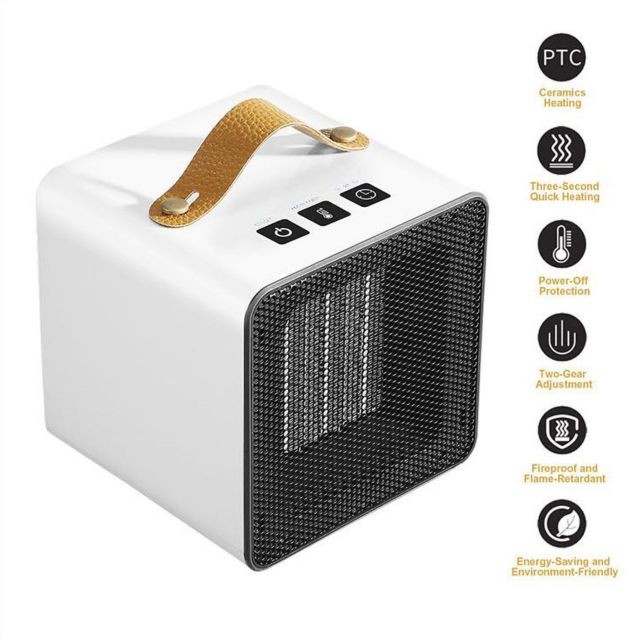 Generic - Espace Mini Handy portable chauffe-ventilateur électrique d'hiver chaud Bureau d'hiver chaud - Purificateur d'air