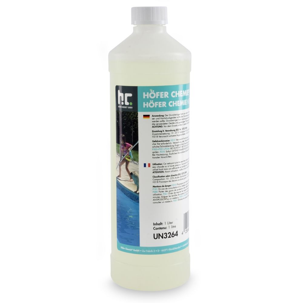 Hoefer Chemie 15 L Nettoyant piscine liquide (15 x 1 Litre)