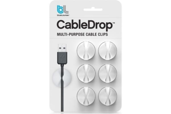 Bluelounge - Serre-câble BLUELOUNGE CableDrop mini bl - Support / Meuble TV
