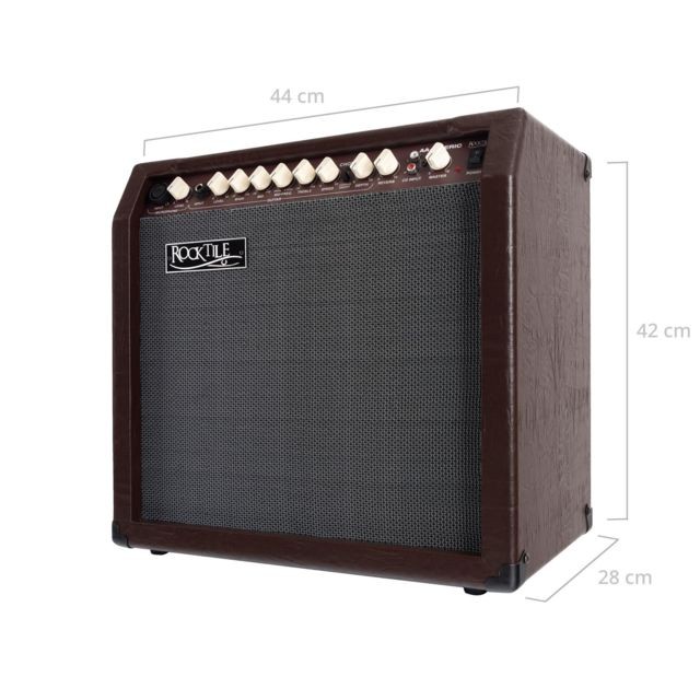 Amplis basses Rocktile AA-30 Eric amplificateur acoustique