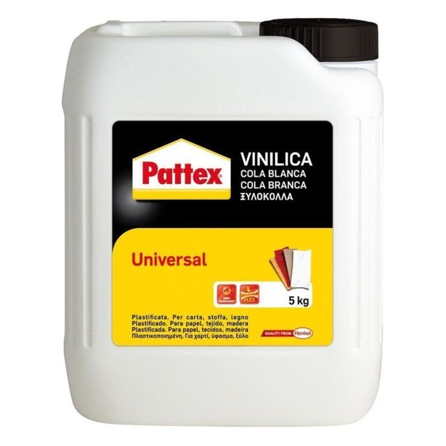 Colle & adhésif Pattex Pattex Vinilica Universal colle adhésive 5 kg