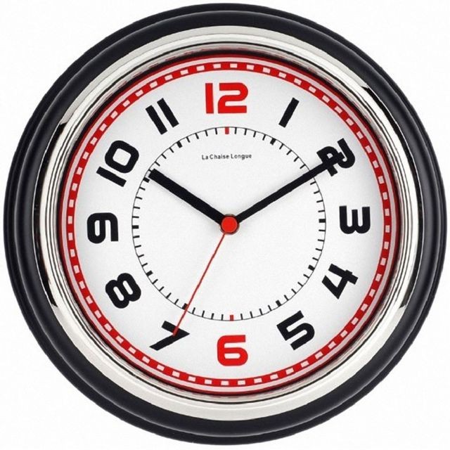 Horloges, pendules La Chaise  Longue Pendule ronde Murale Classique