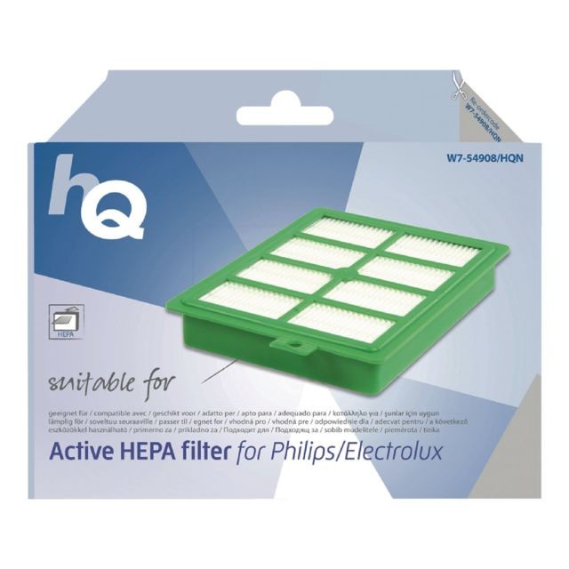 Nettoyeur vapeur Filtre actif HEPA de remplacement Philips/Electrolux