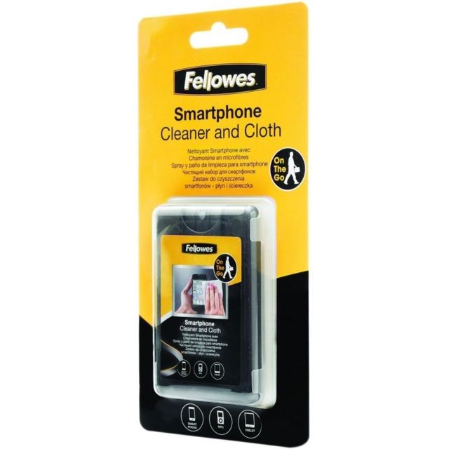 Fellowes - Nettoyant pour smartphone + chamoisine - 9910601 Fellowes  - Procomponentes
