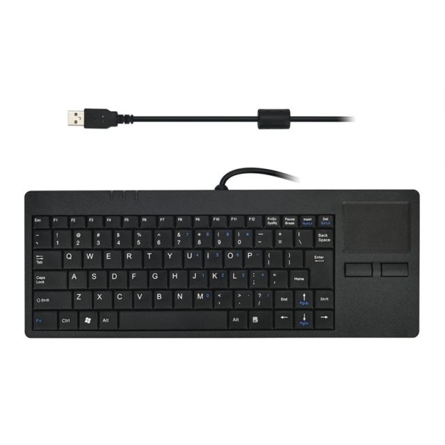 Wewoo - Clavier QWERTY MC-818 82 Touches Touch-pad ultra-mince d'ordinateur filaire Wewoo  - Clavier Qwerty