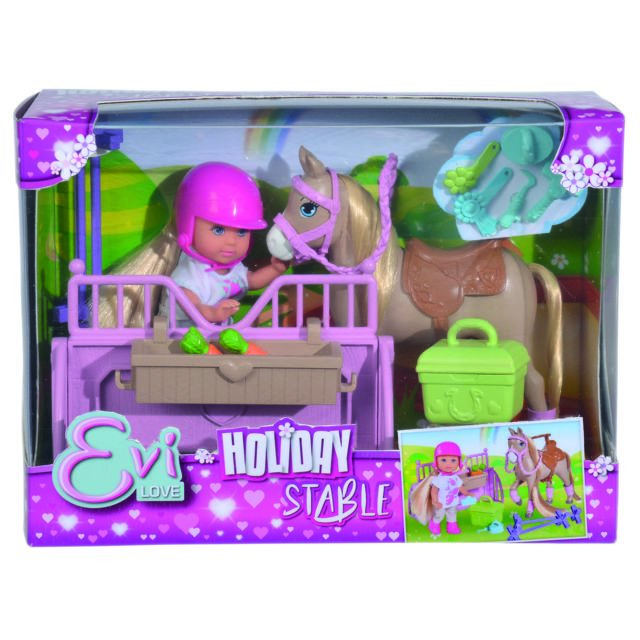 Smoby - Evi love holiday equitation Smoby  - Poupées mannequins Smoby