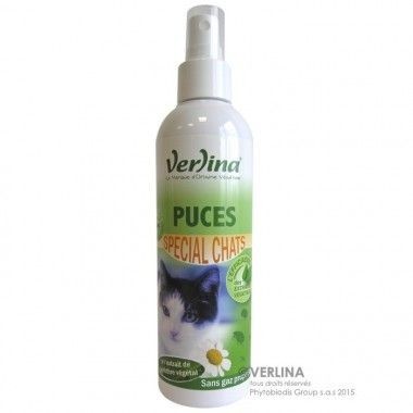 Anti-parasitaire pour chat Verlina Insecticide d'environnement - Puces du chat