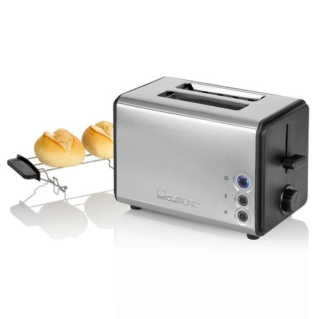 Clatronic - Grille Pain Toaster 2 fentes inox  Clatronic TA 3620 - Clatronic