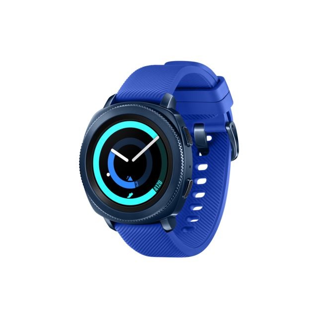 Samsung - Gear Sport Bleu nuit - Occasions Montre et bracelet connectés
