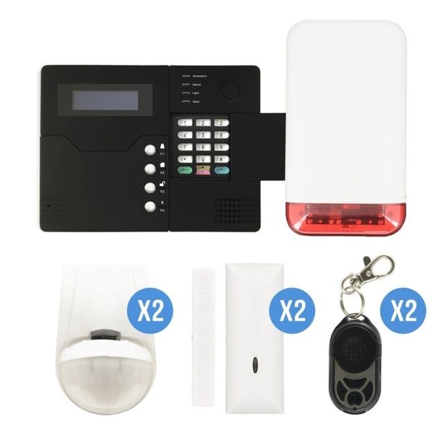 Iprotect - alarme GSM et sirène Autonome - Alarme connectée Sans fil