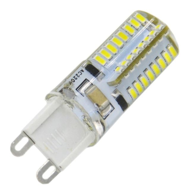 Wewoo Ampoule G9 4W lumière blanche 210LM 64 LED SMD 3014 de maïs de maïs, AC 220V
