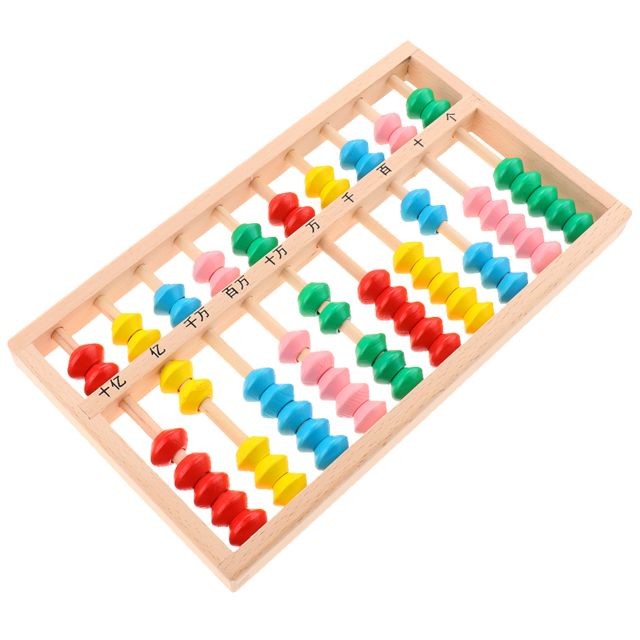 Jeux éducatifs Abacus Arithmetic Toy Soroban Abaque chinois