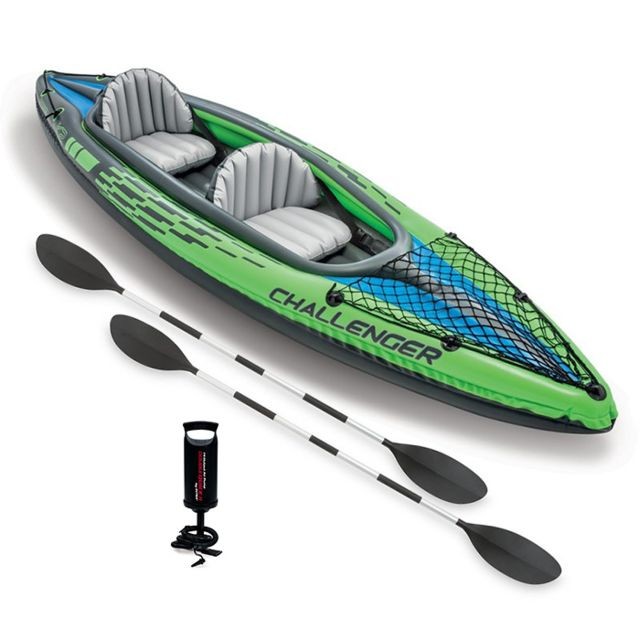 Intex - Kayak gonflable 2 personnes Intex Challenger K2 - Jeux de piscine
