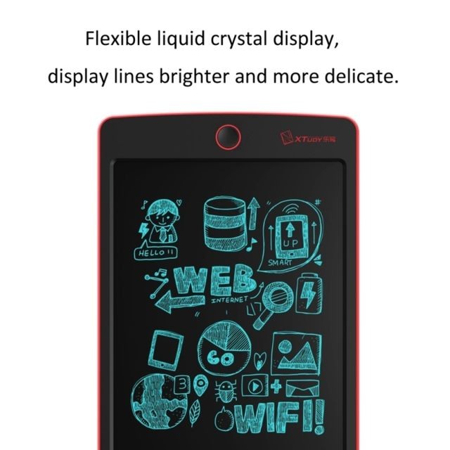 Tablette Graphique Tablette graphique de 8,5 pouces avec écran LCD à luminosité élevée, dessin à main levée, à à levée ou au bureau à domicile (bleu)