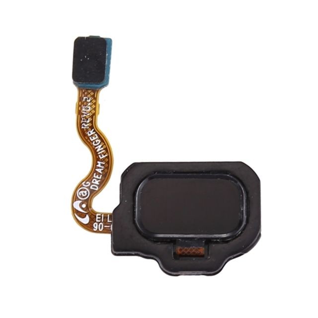 Wewoo - Pour Samsung Galaxy S8 Accueil noir Bouton Câble flexible Flex Cable avec Identification d'Empreinte Digitale pièce détachée Wewoo - Bonnes affaires Accessoire Smartphone