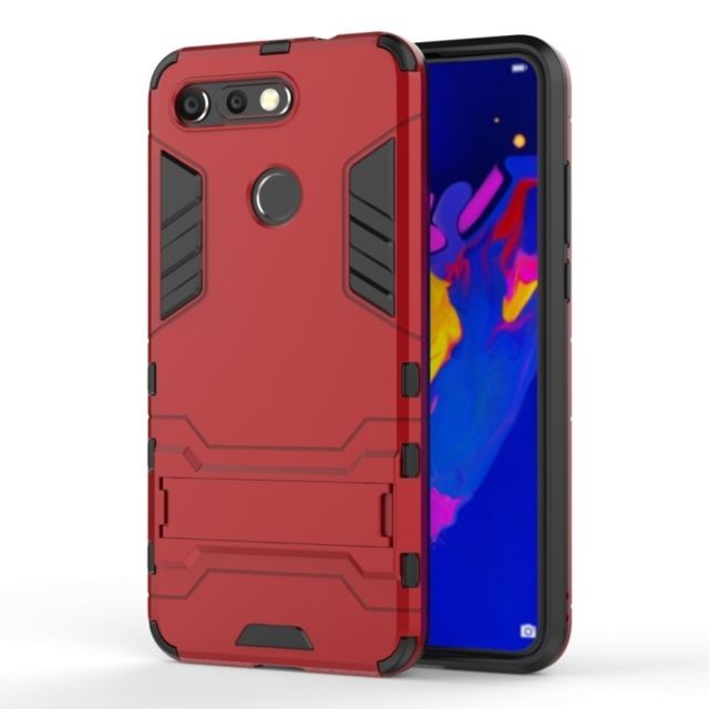 Wewoo - Coque antichoc PC + TPU pour HuHonor V20, avec support (Rouge) Wewoo  - Accessoire Smartphone