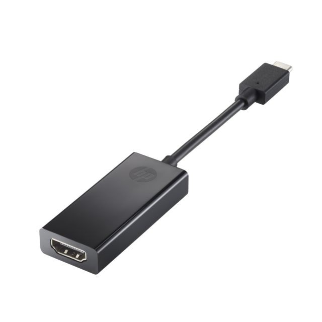 Hewlett Packard - HP Adaptateur vidéo externe USB-C HDMI noir pour Elite Slice; EliteBook x360; Pro x2; ProBook x360; ZBook 15 G4, Studio G4 - Carte Graphique NVIDIA