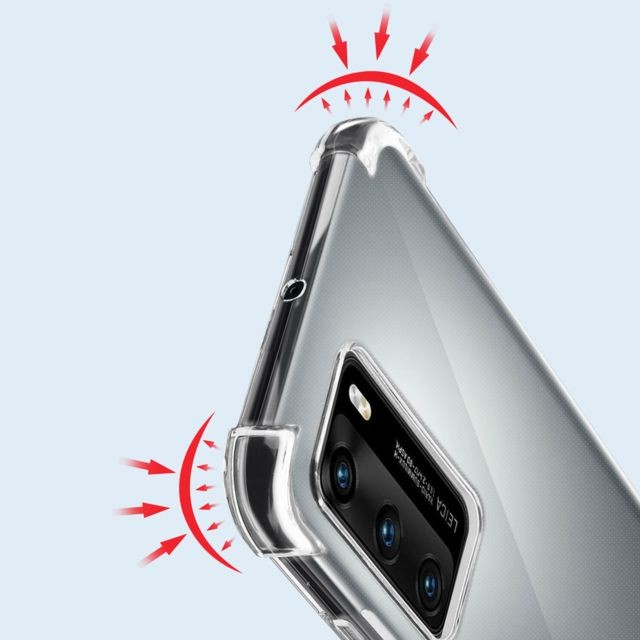 Coque, étui smartphone Coque Huawei P40 Flexible Antichocs Angles renforcés Akashi Transparent