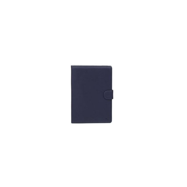 marque generique - RIVACASE Etui tablette universel Orly 10,1'' - Cuir - Bleu - Tablette Android 12.0 (30,48 cm)