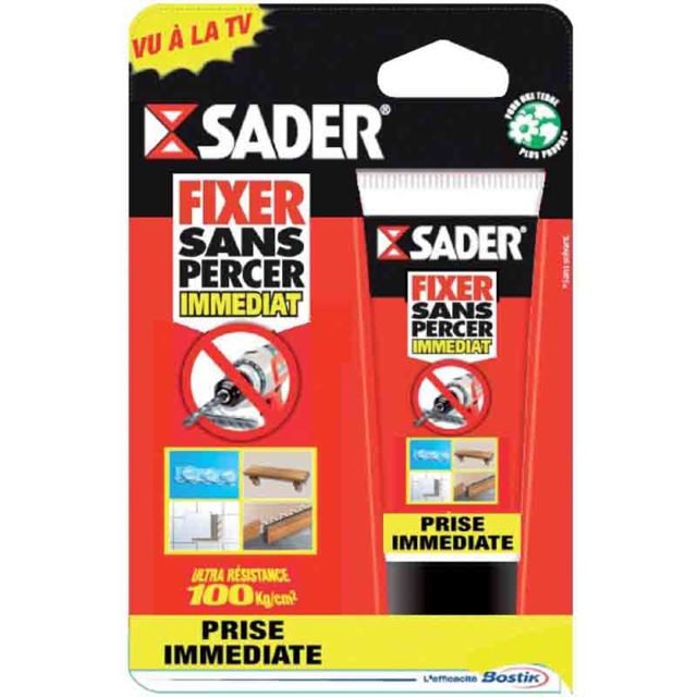 Sader - SADER - Fixer sans percer invisible 55ml - Plomberie Sader