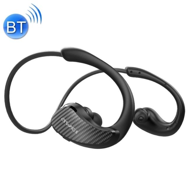 Wewoo - Casque Bluetooth Sport noir pour iPhone, Samsung, Huawei, Xiaomi, HTC et Autres Smartphones Étanche CSR4.1 Écouteurs Stéréo Sans Fil Avec Fonction NFC, Wewoo  - Casque Bluetooth Casque
