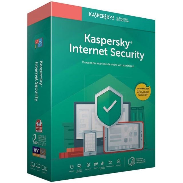 Kaspersky - KASPERSKY Internet Security 2020 - Logiciels