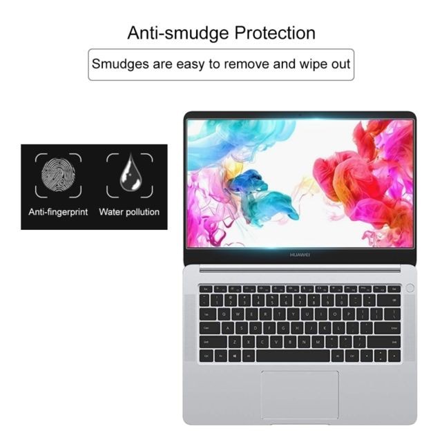 Filtre de confidentialité pour ordinateur portable Protection écran Film de en verre trempé pour d'ordinateur portable 9H Huawei MateBook 14 pouces