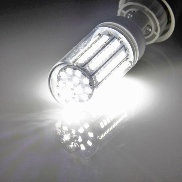 Ampoules LED Ampoule Transparent G9 2835 SMD 8.0W AC 220V 660LM LED lampe de lumière de maïs avec couvercle blanche 102 LEDs