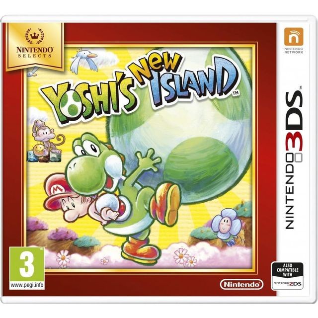 Jeux 3DS Nintendo Yoshi's New Island - 3DS