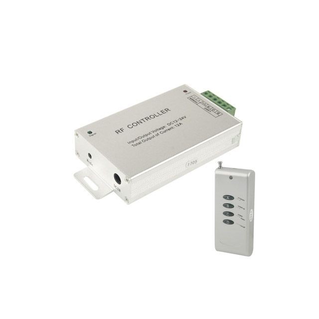 Wewoo - Argent pour RGB LED Bande Télécommande 12A RF Audio Controller Wewoo  - Ampoules