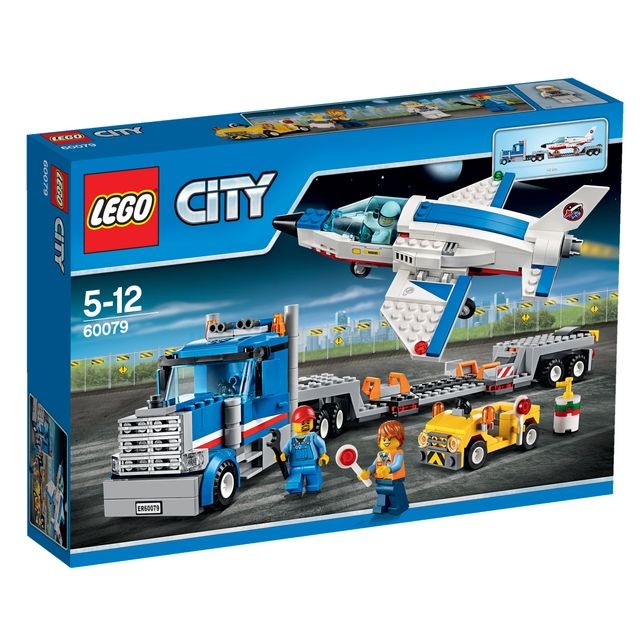 Briques Lego Lego CITY - Le transporteur d'avion - 60079