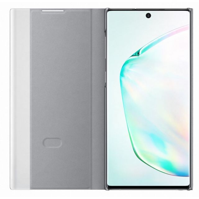 Samsung Clear View Cover Galaxy Note10 - Gris