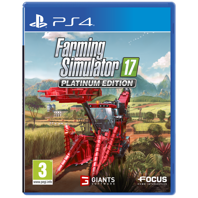 Jeux PS4 Focus Home Farming Simulator 17 - Edition Platinum - PS4